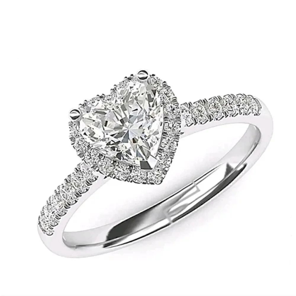 Heart Ring CZ